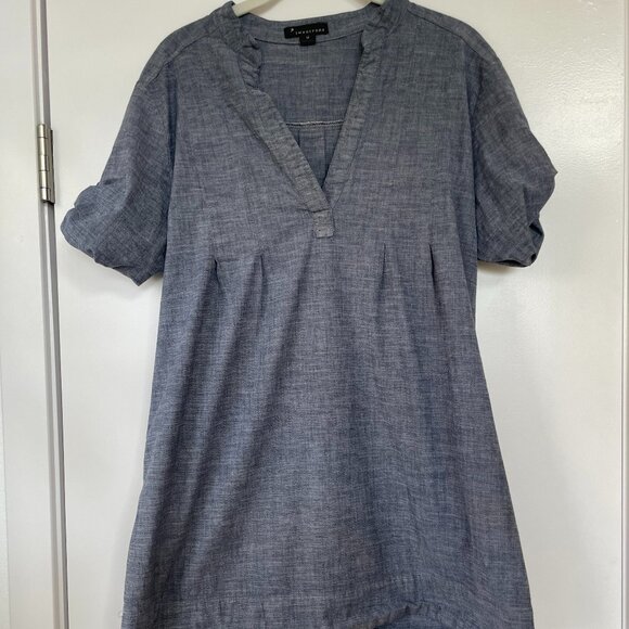 Twentyone‎ Tunic Style Top in Chambray Blue, Size Medium - Picture 1 of 6